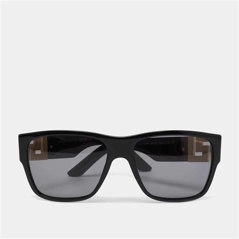 authentic black polarized Versace sunglasses